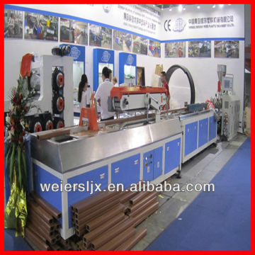 PP,PE,PVC wood plastic composite wpc profile extrusion machine