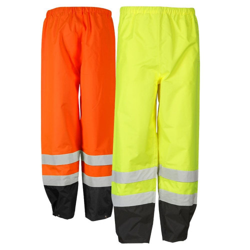 Pantalon de pluie de sécurité réfléchissante imperméable OEM