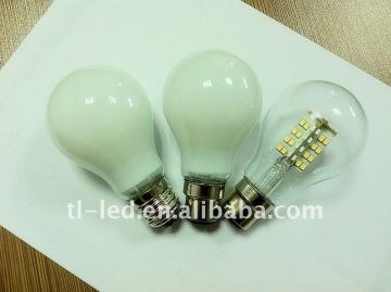 LED Bulb Light, LED Bulb, Glass Cover, Dimmable A19 4W=40W
