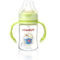 Bebek güvenliği cam süt biberon 150ml