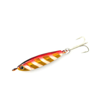 High-Quality Striped Red Gold 45mm/10g Iron Plate Road Bait Lead Jig