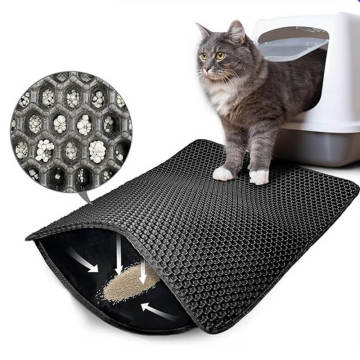BOTO Pet Eva Double-layer Cat Litter Pad