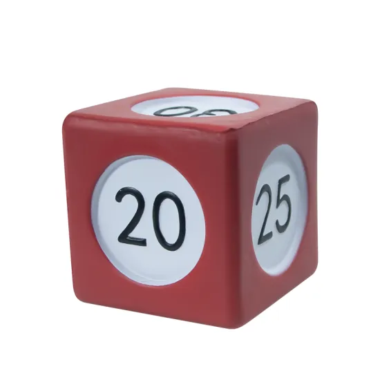 Hot Selling 70mm PU Foam Dice Toy - Game Cube with Logo