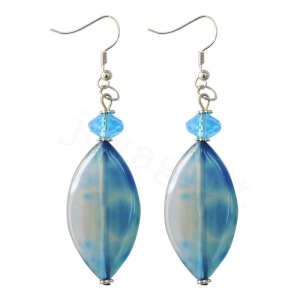 Natural Gemstone Agate Earring