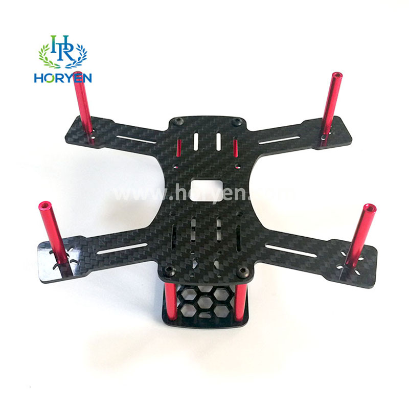 High precision OEM carbon fiber drone frame