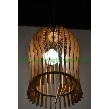 Natural Ash wood Pendant Lighting for Indoors\' Decoration