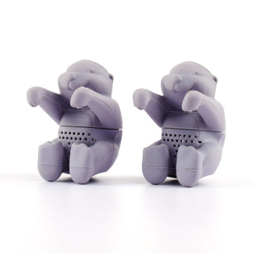 BPA-Free Food Grade Otter Shaped Silicone Tea Infuser