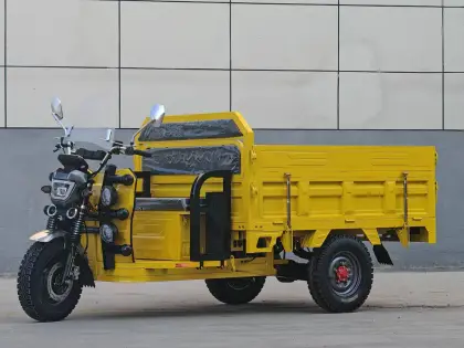 High-Efficiency Five-Light Delivery Electric Tricycle