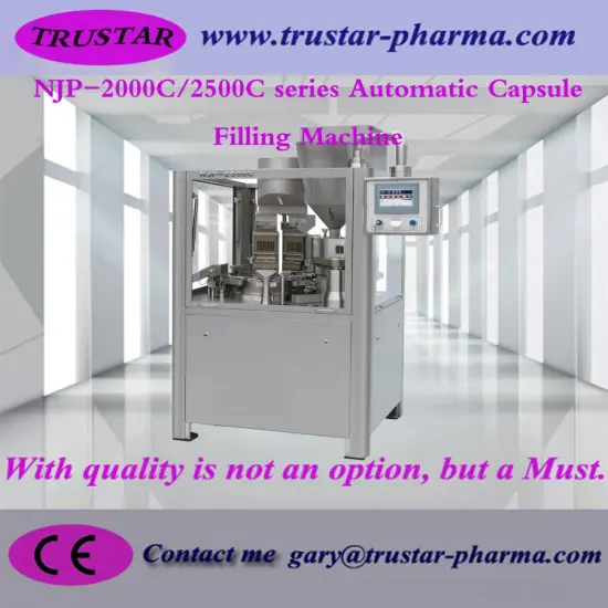 NJP-2000/2500 Automatic Capsule Filling Machine