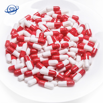 China Factory Wholesales Biodegradable HPMC &amp; Vegan Capsules in Orange and White, juga menawarkan variasi putih dan ungu yang unik - produk berkualiti tinggi