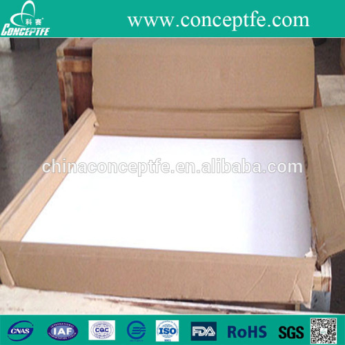 natural color Molded plate ptfe sheet