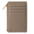 New minimalist designer quilted vertical card holder wallet