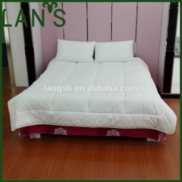 Hotel Cotton Stripe Fabric Washable Australian Wool Quilt