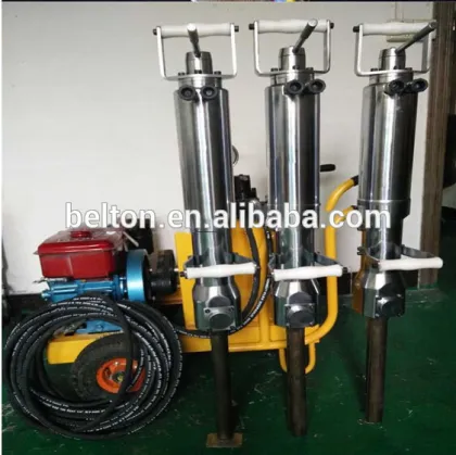 high powerful rock splitter machine