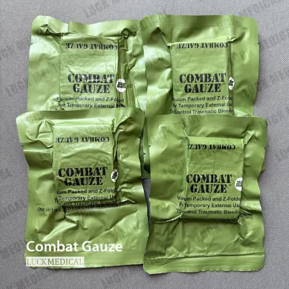 Hemostatic Combat Dressing Gauze Combat First Aid