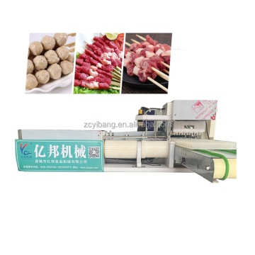Automatische Kebab Maker -Maschine: BBQ Fleisch Souvlaki Satay Spießmaschinen Lieferanten