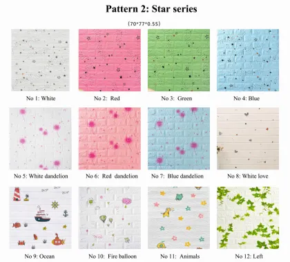 Wallpaper Home Decoration 70X77cm 3D Brick Foam Wallpaper 3D Foam Wall Stickers Wall Panel