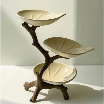 Creative Tree Branch-Shaped Plates for Home Decor