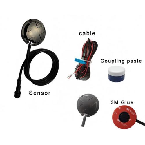Ultrasonic oil quantity sensor Contactless