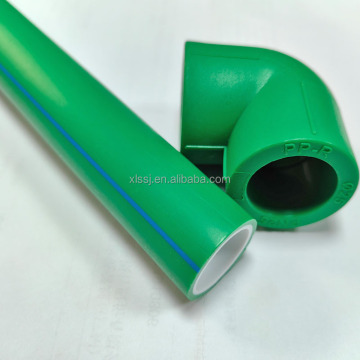 HDPE PN10 PPR DN16mm أنابيب رمادي-أبيض-أخضر
