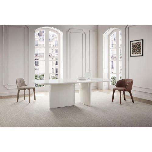 Marble Dining Table New Style Quality Rectangular White Solid Wood Dining Table Manufactory