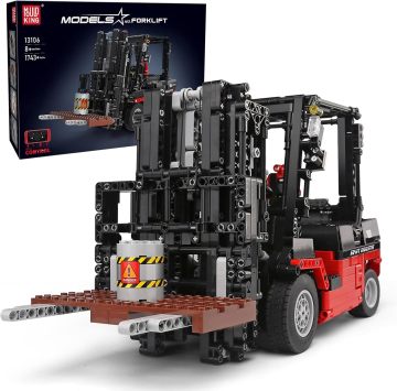 Mould King 13106 1719 Pieces Forklift Truck Building Block Kit