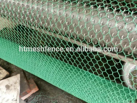 PVC coated hexagonal chicken wire mesh netting