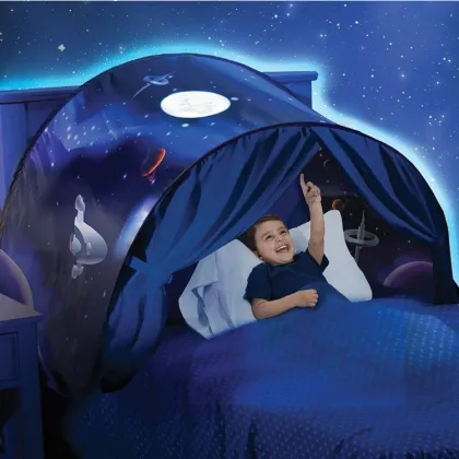 Kids Bed Pop-Up Tents As Seen On TV Private Room And Magical Dream Tents For Children Playing Reading And Sleeping Dream Tents