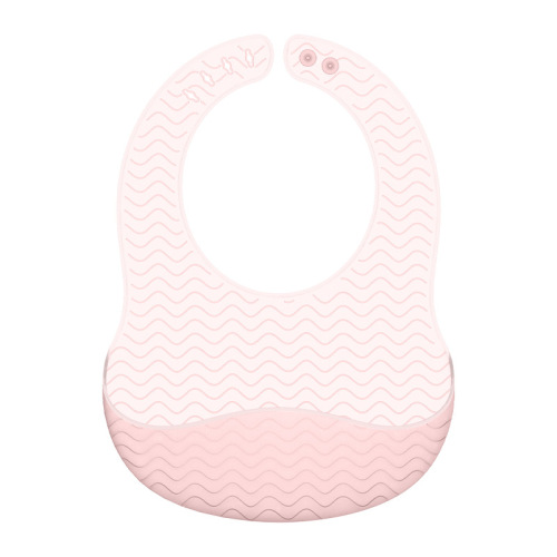 BPA BPA Soft Translucle Netting Netting Silicone Baby Bib