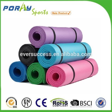 Super thick colorful pilates yoga mats/NBR yoga mats