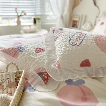 100% Cotton Printed Quilts Duvet Cover Bedspread Set
