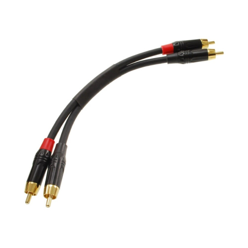 6.35mm TRS Stereo Male RCA Audio Cable