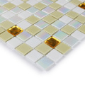Mixed Backsplash Mosaic Glass Tile Art Wall