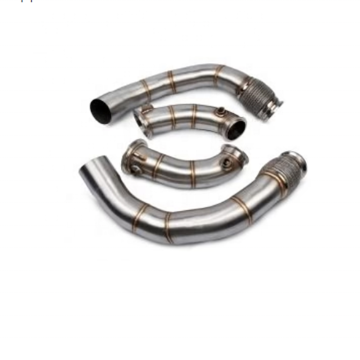 Stainless Steel Downpipe for BMW M5 F90 M8 F91 F92 F93 S63 4.4T 2018+