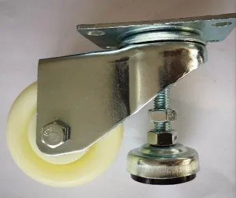 4" Universal Trolley Caster Wheel with Side Brake