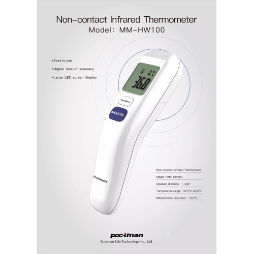Forehead No Touch Handhold Forehead Thermometer Gun