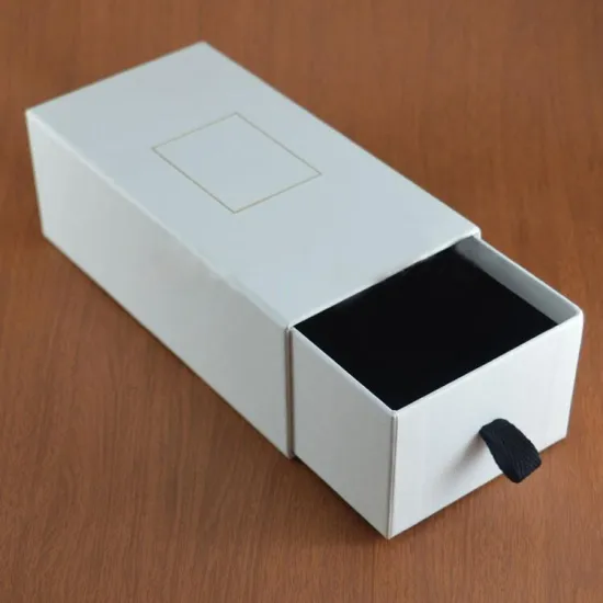 Custom mens watch drawer box