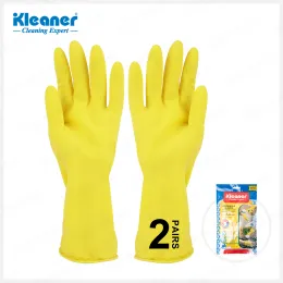 Kleaner Latex Gloves – 2 Pairs Household