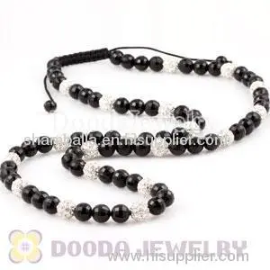Fashion Diamond Shamballa Necklace | Diamond Shamballa Necklace Wholesale 