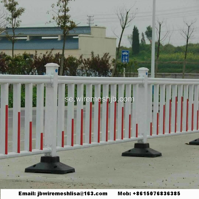 Pulverlackat Traffic Zinc Steel Fence