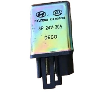 High Quality 6V/12V/24V 3Pin 40A Auto Relay Assy with Metal Cover for Hyundai OE