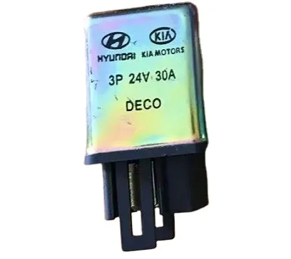 High Quality 6V/12V/24V 3Pin 40A Auto Relay Assy with Metal Cover for Hyundai OE