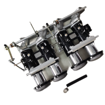 FAJS NO TZ5-42-40-6 Dual 40DCOE Throttle Body Conversion for Toyota Corolla 2TC/3TC Top Rod Linkage