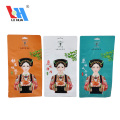 Custom Printed Plastic Glossy Three Sides Foil Bags