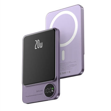Magnetic Wireless Power Bank PD 20W Two-Way Fast Charging 10000mAh Portable Charger with LED Display for iPhone
