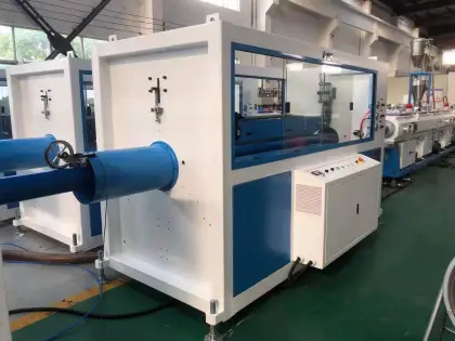 Full Automatic PE Plastic Pipe Production Line
