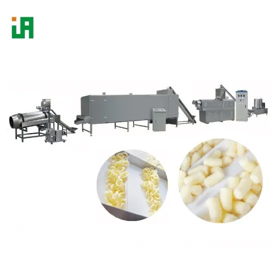 High Quality Puffed Corn Snack Food Processing Line