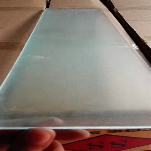 Decorative Glass 4-12MM Etched Acid Glass / sandblasted glass Factory