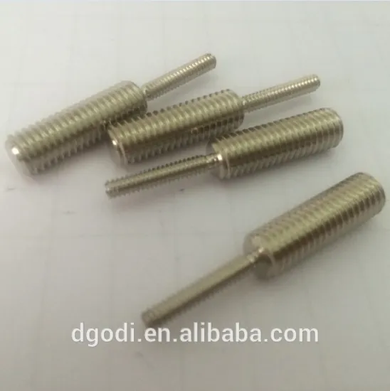 double sided screw bolt, double threaded screw, double sided screw