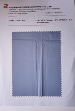 100% Polyester 290t 0.2*0.25cm F-D Ribstop Pongee